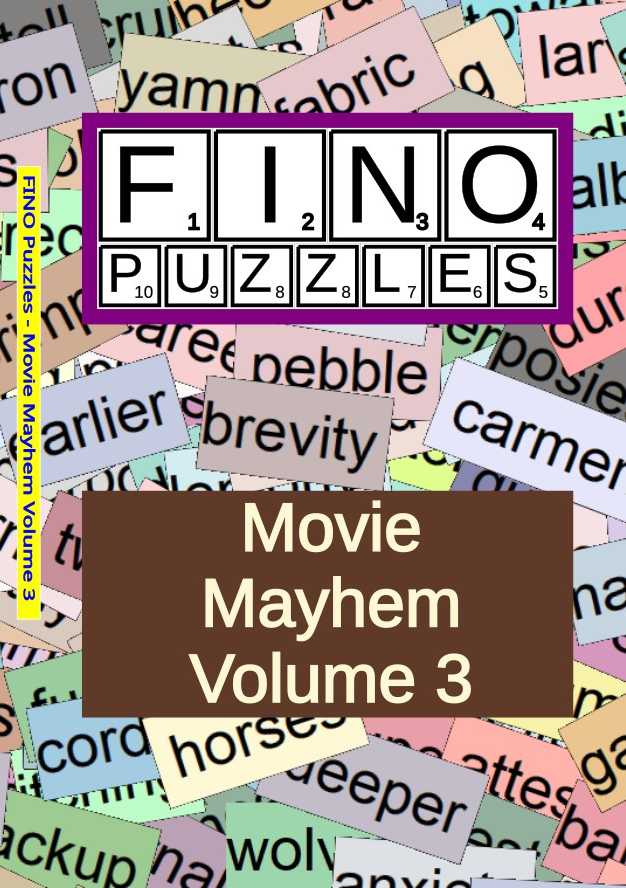 FINO Puzzles Movie Mayhem Volume 3